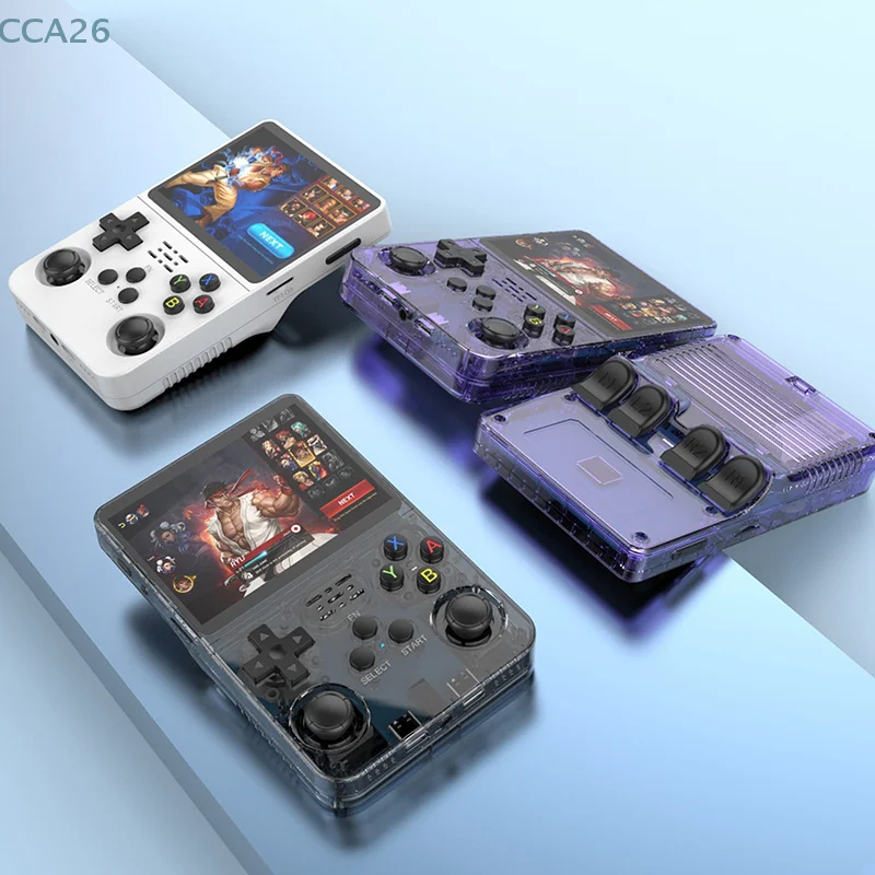 

Retro Handheld Video Game Console 3.5 Inch IPS Screen Portable Pocket Video Player 64GB 128G Game Console Kids Gift