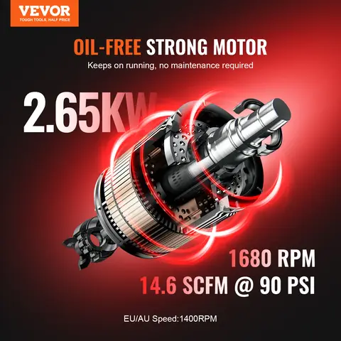 10 best sales oljefri kompressor - №1