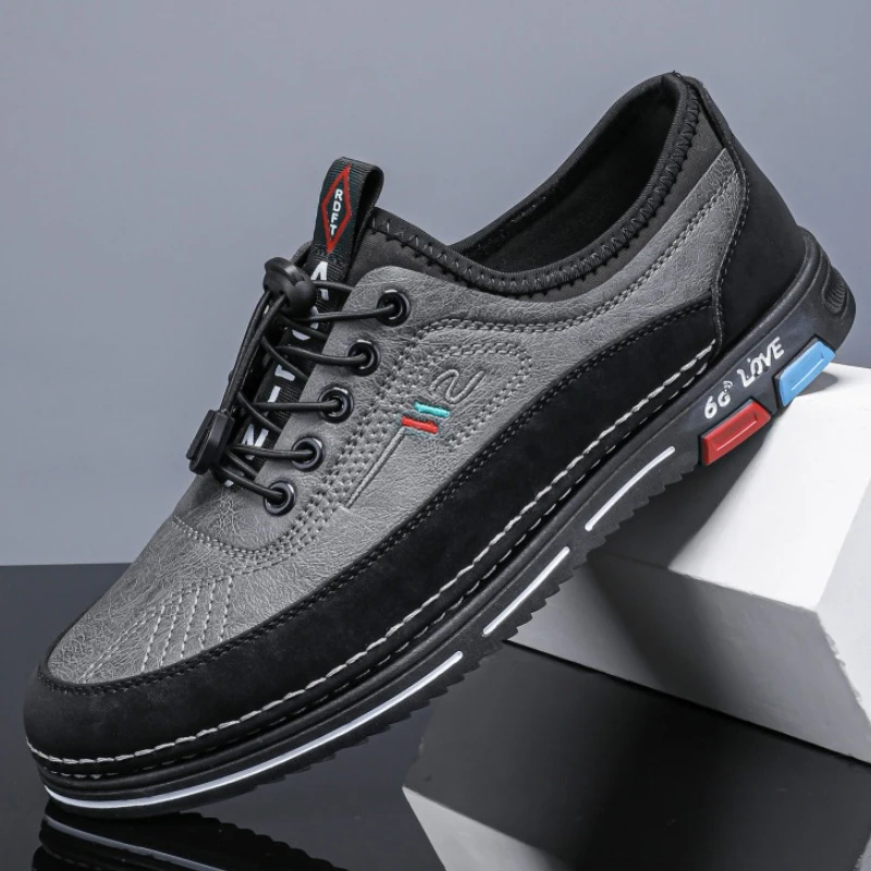 Brand protection 2026 new men's lightweight non-slip breathable wear-resistant running sports fashion versatile casual shoes view 6