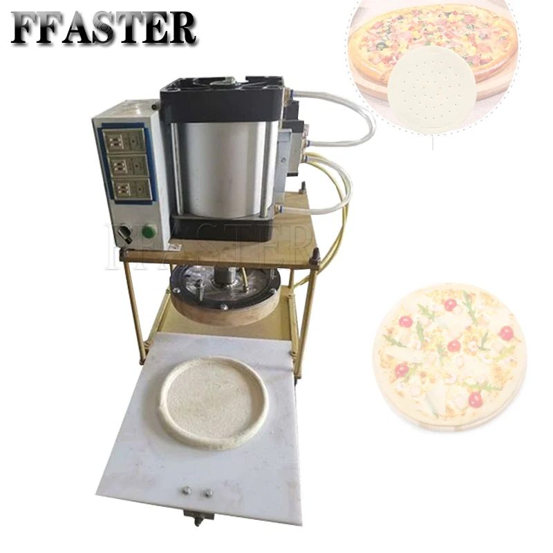 Commercial Pressure Pneumatic Pizza Dough Press Automatic Shredded Cake Egg Pancake Flattening Machine