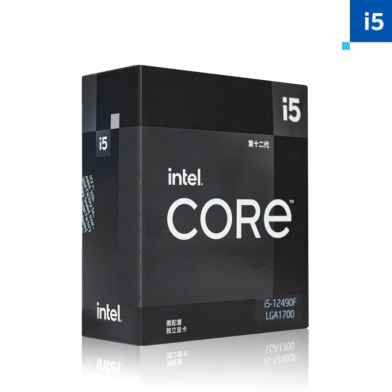 Intel/Intel I5-12490F verpackte CPU-Hauptfrequenz 3 GHz, geeignet für die Hauptplatine H610/B660/Z690