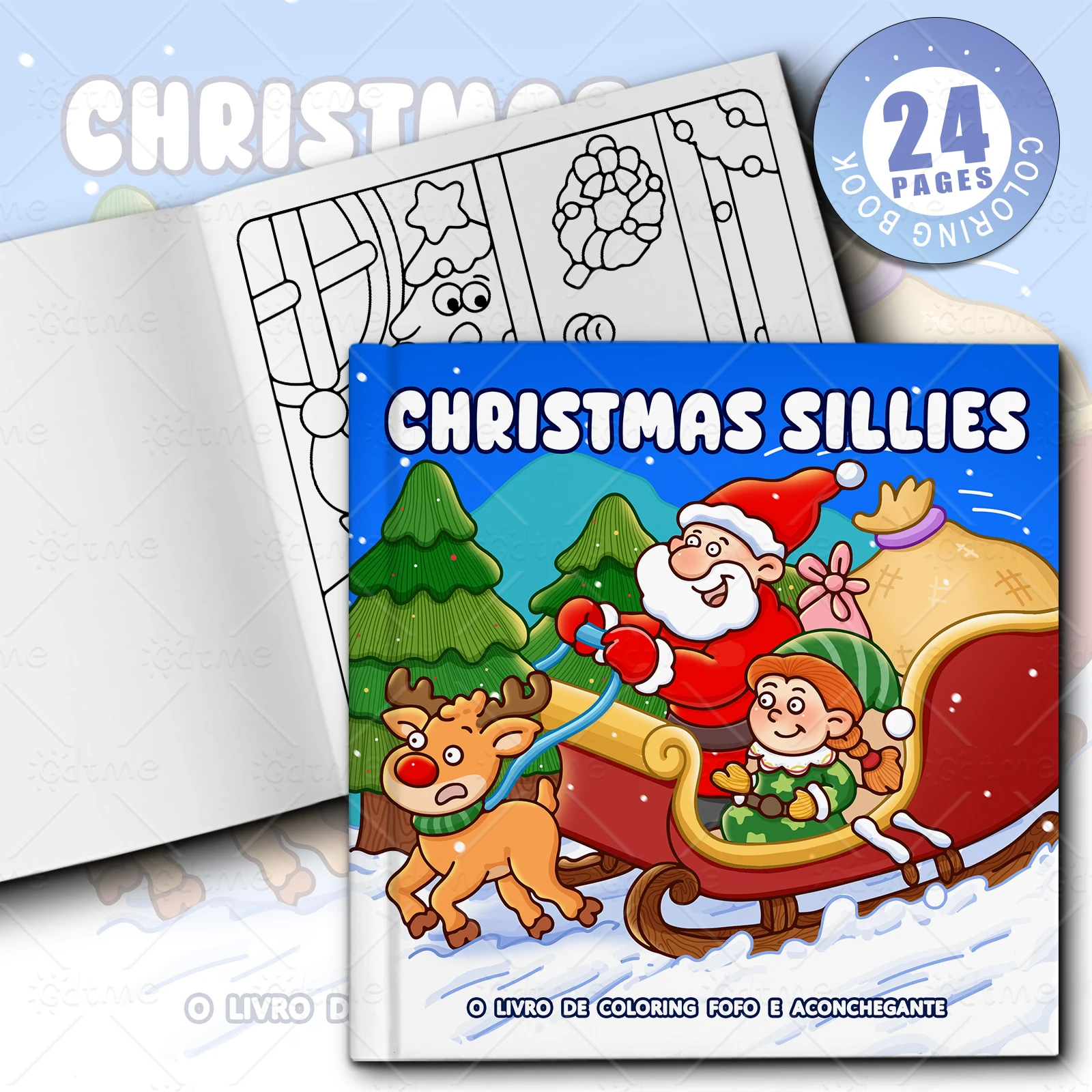 

РОЖДЕСТВЕННЫЕ СЕЛИИ Раскраски, Исцеляющие сцены, Легкая окраска, Для дома, родителей - Дети своими руками, Расслабление, Неветер, Повышение творчества ﻿