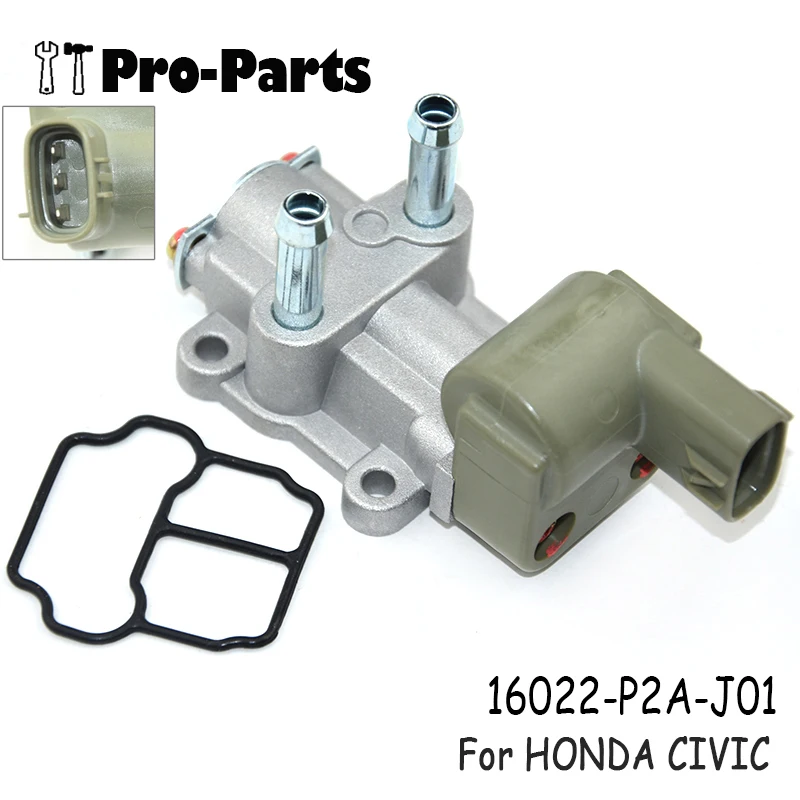 

1 шт. 16022-P2A-J01 для HONDA CIVIC Mk IV V VI HR-V 1,4 1,6 i L 1,4i 1,6i клапан регулирования воздуха холостого хода 16022-P2E-A51 16022-P2J-J01