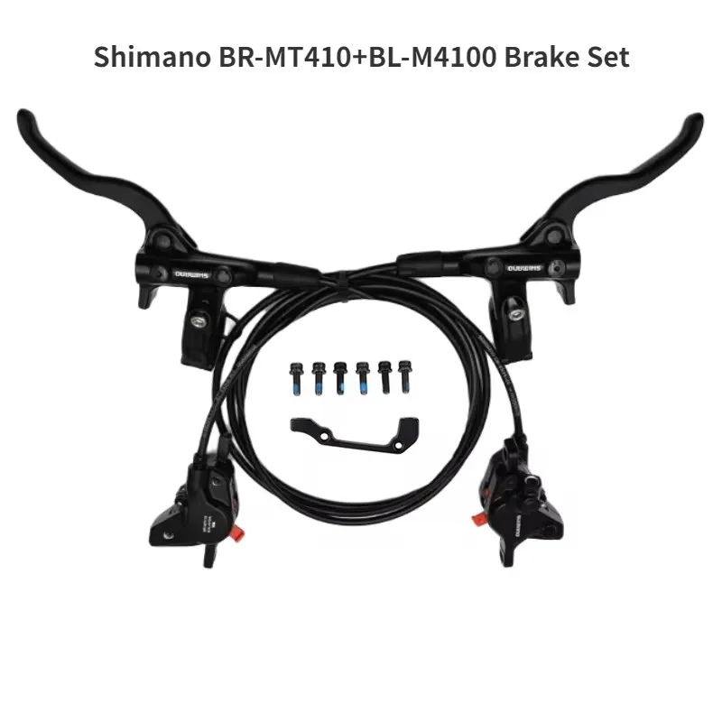 Shimano Hydraulic Disc BR MT410 BL M4100 2 Piston Brake Set clamp mountain bike