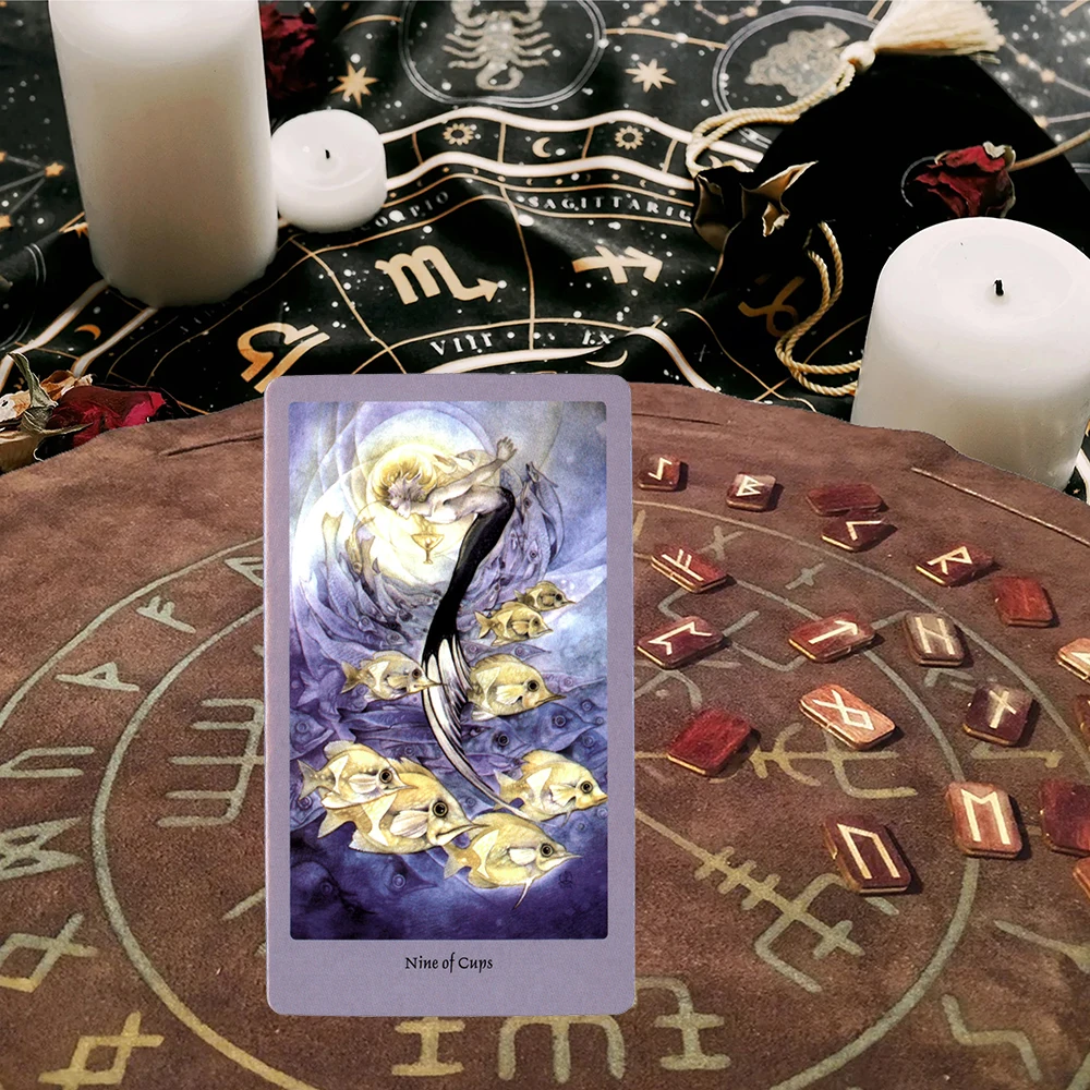 Schatten Tarot.78 Karten Orakel deck englische Version Esoterismus und Hexerei spirituelle Altar Vorhersagen Handel