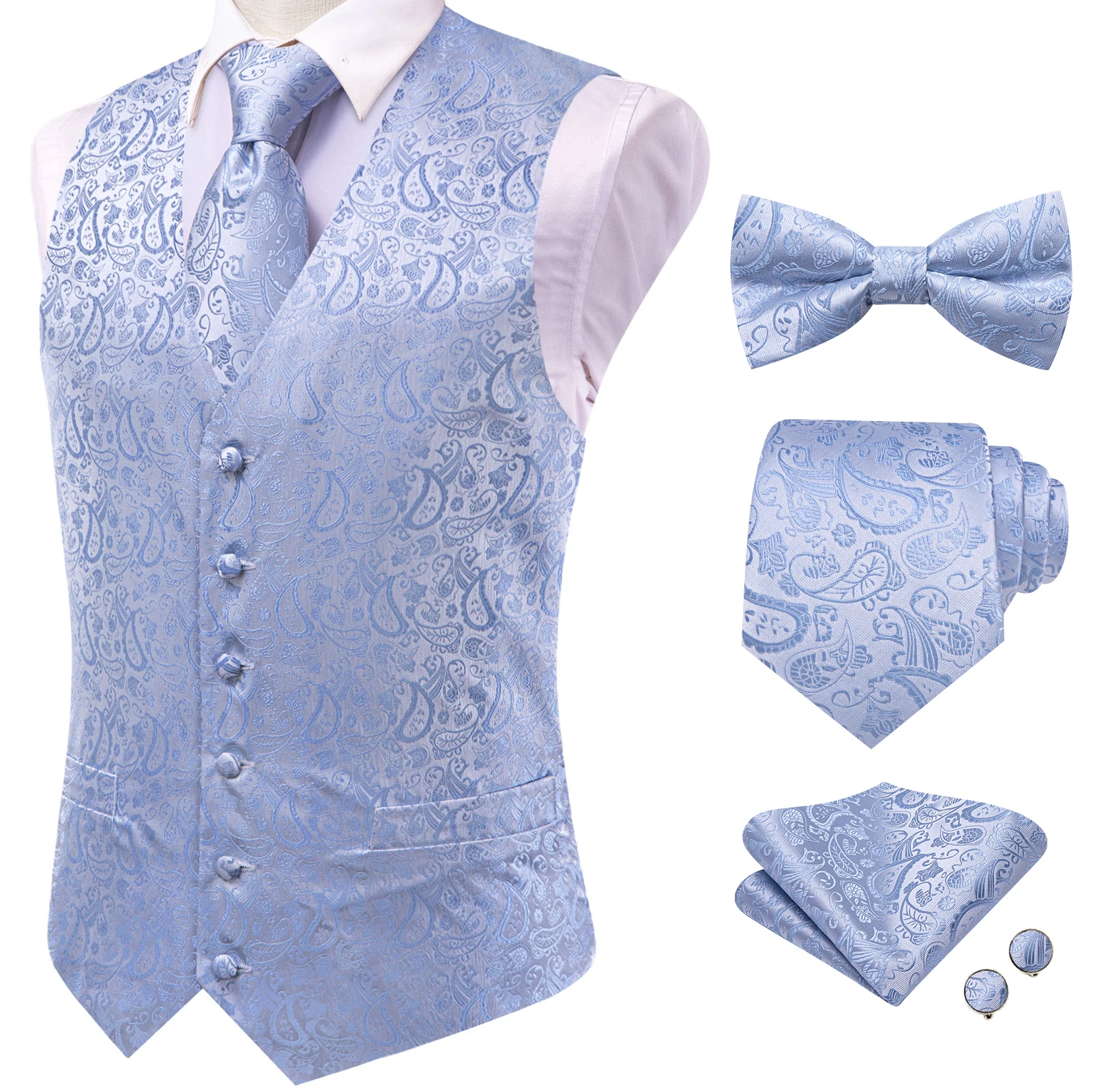 Men's Formal Tuxedo Vest - Pai - Men Formal Wear Vest review and price