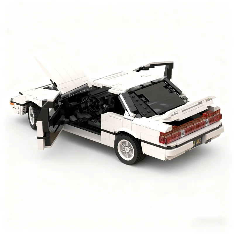 1018pcs MOC Jp Cars Prelude Si Model Building Blocks Construction Assemble DIY Toy Creative Christmas Gifts Education Idea Brick
