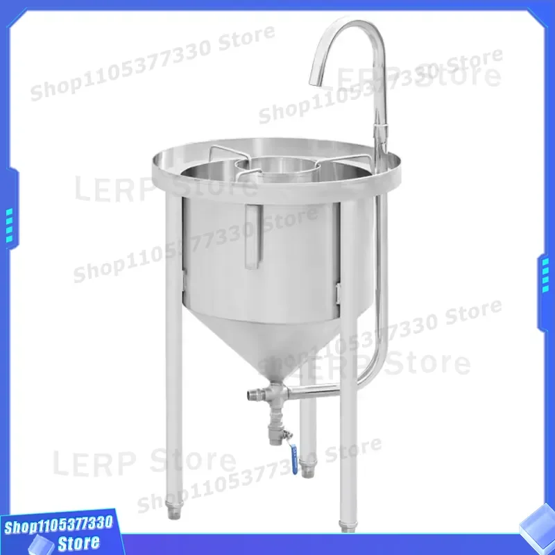 Commercial Stainless Steel Automatic Rice Washing Machine Multi Function Industrial Grain Cleaner for Restaurant Kitchen Use