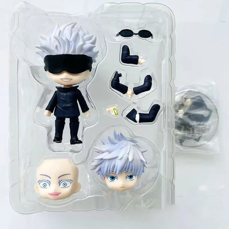 Julongsu kaisen figuras de ação satoru gojo itadori yuji fushiguro megumi ryomen sukuna anime pvc modelo bonecas coletor brinquedos presentes