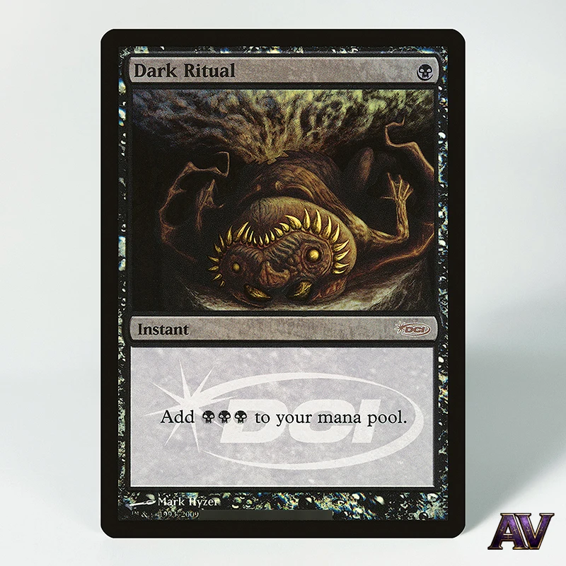 

2009 Judge Cards Set Dark Ritual FDN Foundations LTC Tales of Middle-earth Set Hobby Magical Card Proxy Card with holographic