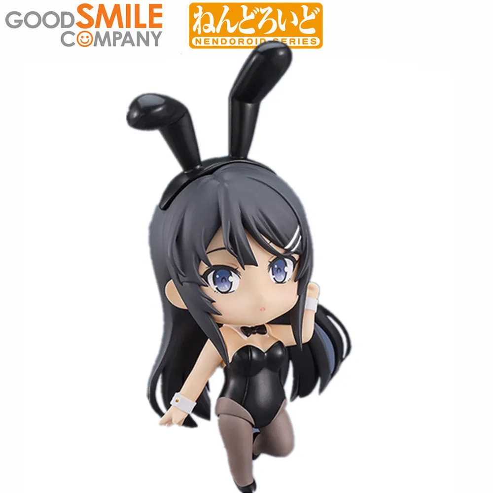 Original  Sakurajima Mai Kwaii Q Ver. Anime Figure Rascal Does Not Dream of Bunny Girl Senpai Toy PVC Model Collection Doll Gift