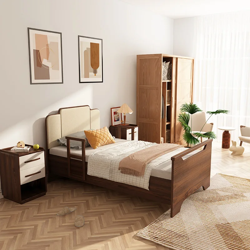 

Senior apartment single bed rehabilitation center nursing home self-care bed nursing home furniture bed senior-friendly
