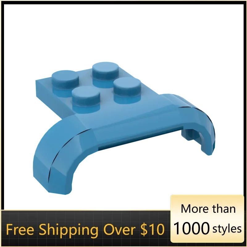 

10PCS High-Tech Assemble Particle 28326 4X3X1 Arch Fender Brick Building Blocks Kit Replaceable Part Toy For Children