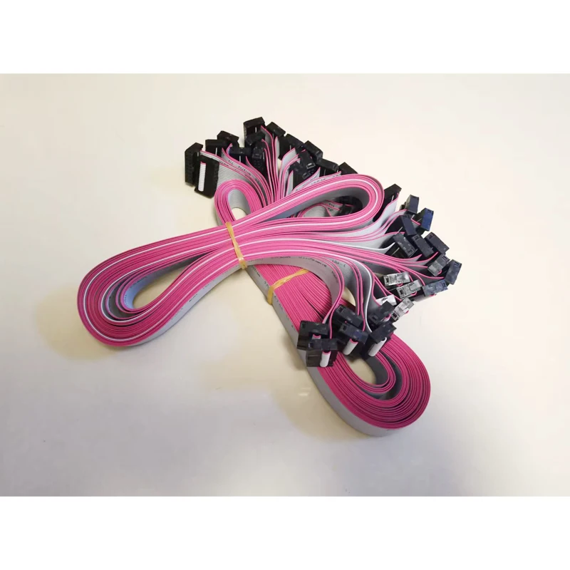 16Pin Flat Ribbon Data Cable, Length 100cm 80cm 60cm 50cm 18cm / Flat Wire / HUB Cable Indoor / Outdoor LED Screen Modules