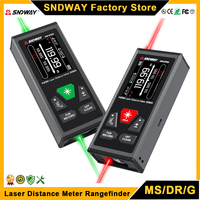 SNDWAY Digital Rangefinder Professional Laser Distance Meter Laser Trena Tape Measure Tool M/In/Ft Area Volume Self Range Finder