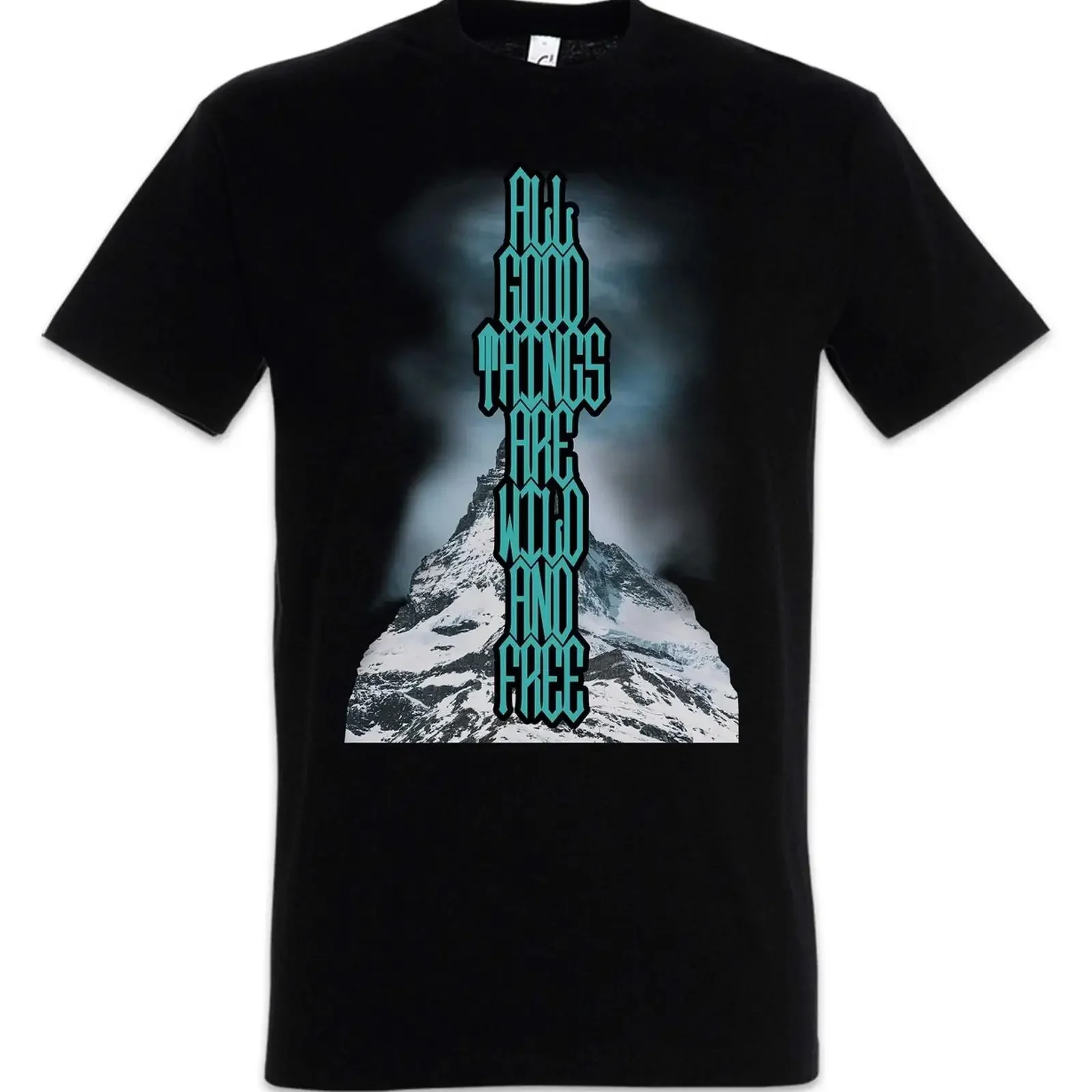 All Good Things Are Wild And Free T Shirt Bonfire Campfire Environment Camping vintage Washed Comfortable designer clothes