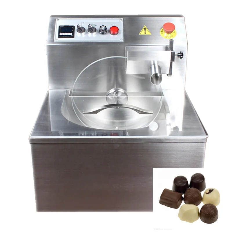 

automatic chocolate tempering machine small 8KG 15KG mini chocolate making moulding machine for sale