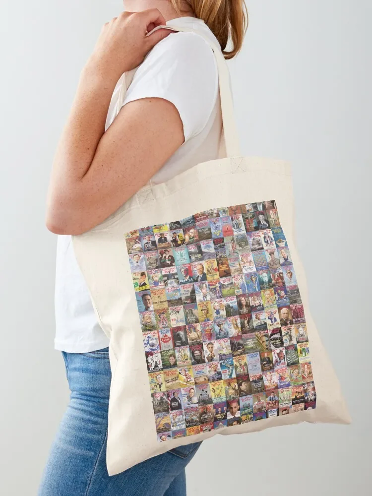 

National Review Covers Tote Bag canvas bags canvas tote bag Women's shopping bag tote screen