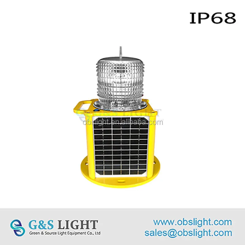 LED Solar Powered Marine Lanterns / 5-10 NM Solar Marine Light / Buoy Light for Offshore Oil Platform