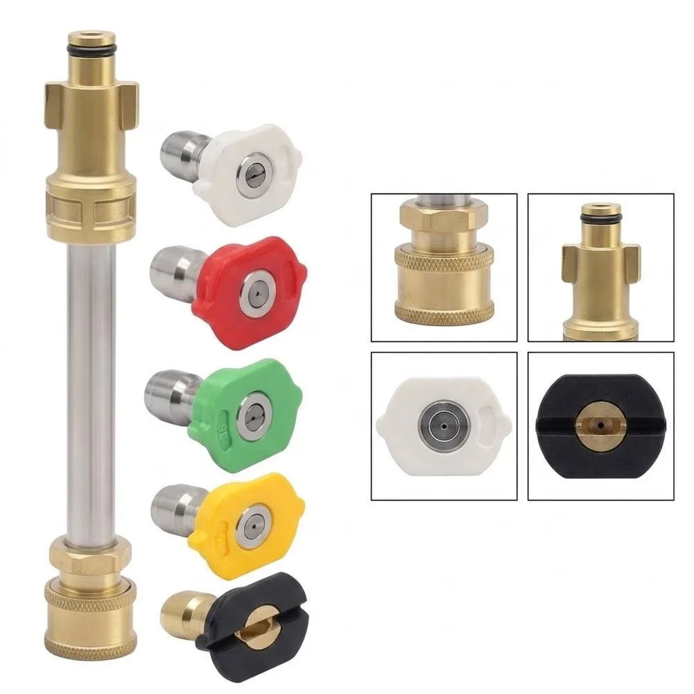 kit-adattatori-in-metallo-per-idropulitrici-da-3000-psi-con-6-connettori-e-5-ugelli-per-prestazioni-costanti