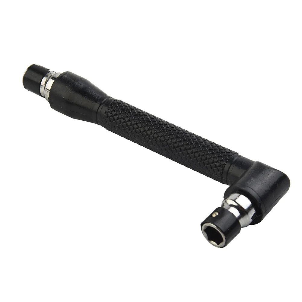 L Type Screwdriver Bit Holder With Double-End Handle 6.35mm Socket Wrench Set For Furniture Assembling Electronics Repair