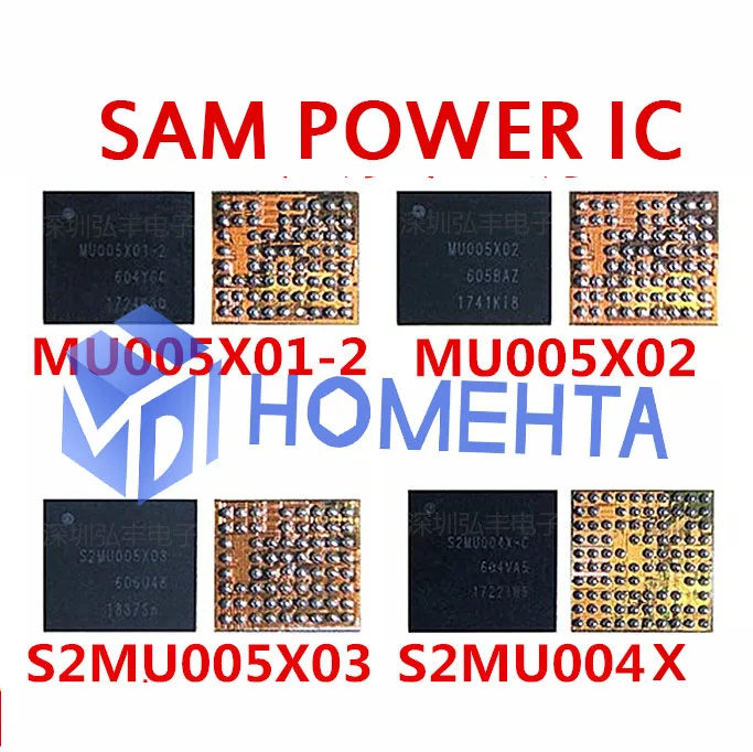 Power IC for SAM S8, MU005X01-2, MU005X02, S2MU004X-C, S2MU005X03, S2MPU06, Charging IC, Poco M3 Pro 3pcs/lot