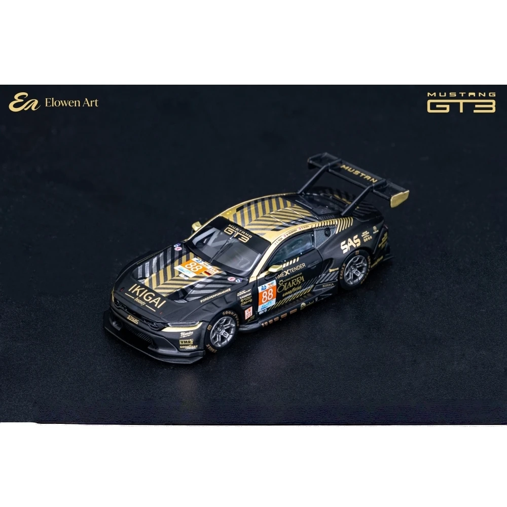 

EA Elowen 1:64 Mustang GT3 2024 24 Hours of Le Mans Diecast Model Car