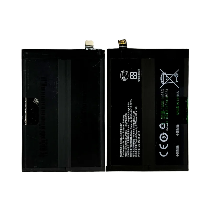 High-Quality mobile phone battery BLP855 Replacement Battery For OPPO Reno6 Pro 5G Find X5 Lite Reno 8 5G lite 4500mAh