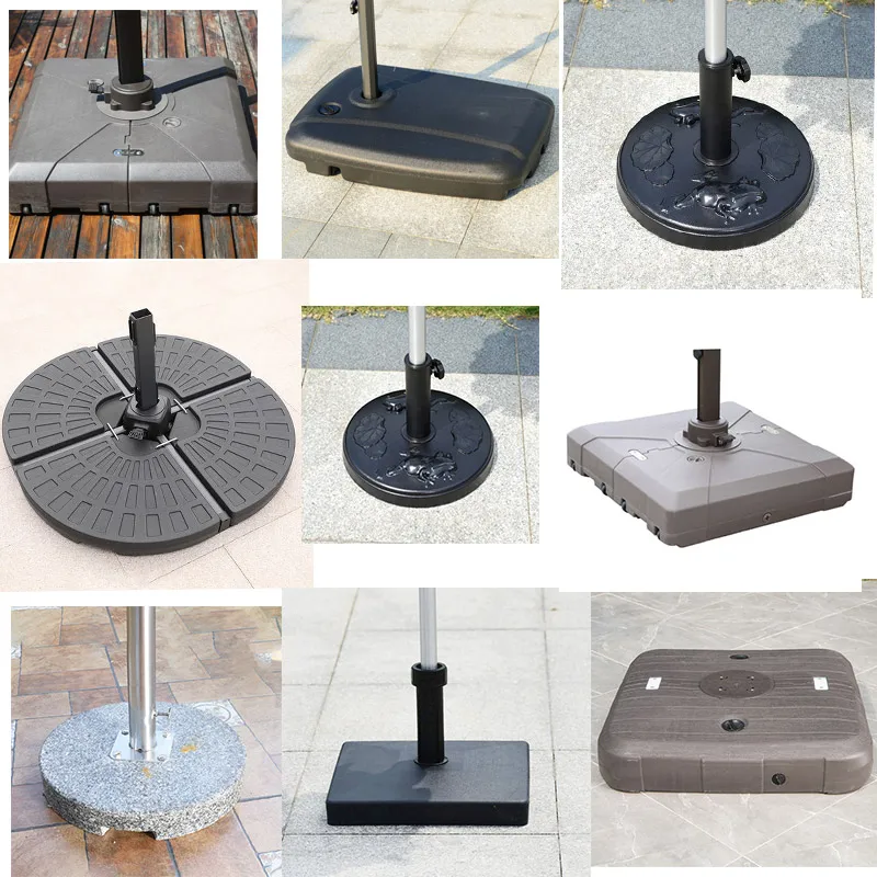 Modern Waterproof Outdoor Parasol Umbrellas Bases for Courtyard Garden Restaurant Hotel Patio Gym Warehouse-Outdoor Furniture