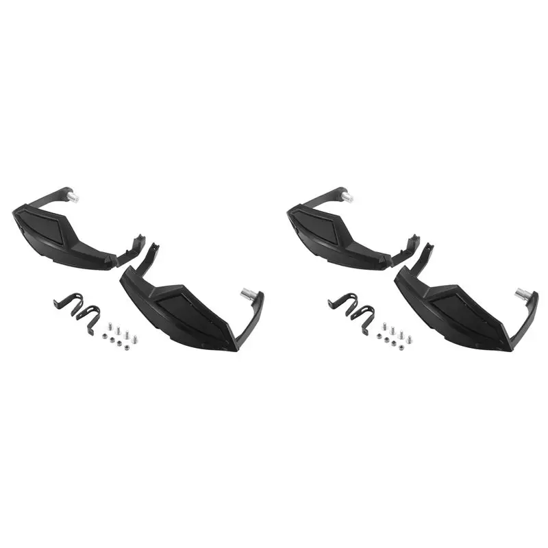 4X ATV Hand Guard Wind Deflector Handlebar Protector Kit For Can-Am Outlander 450 500 650 800 1000 Renegade DS G2 G2L