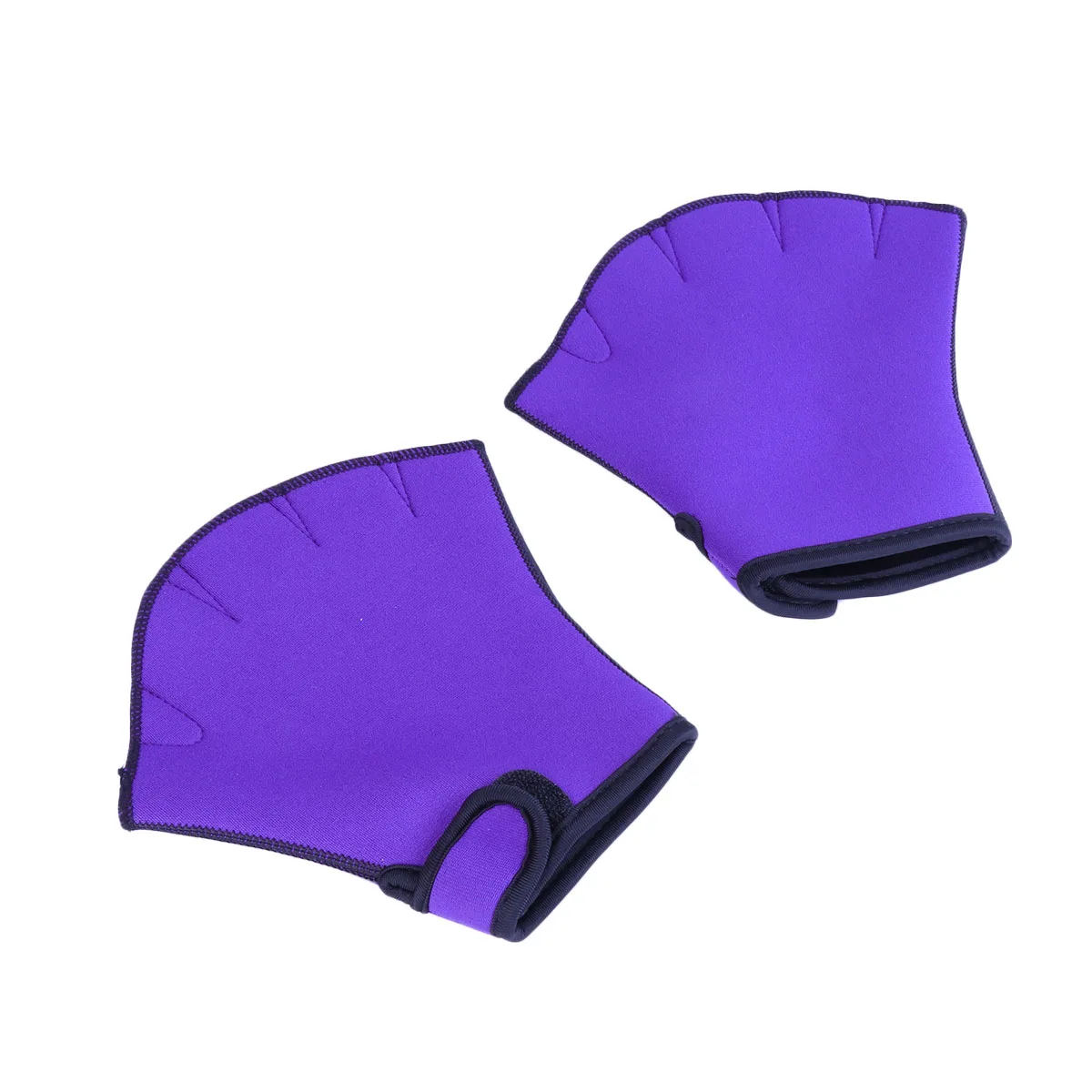 

Webbed Gloves Fingerless Training Aquatic Swimming Paddle Water Resistance Gloves Ideal Pool Workout Muscle