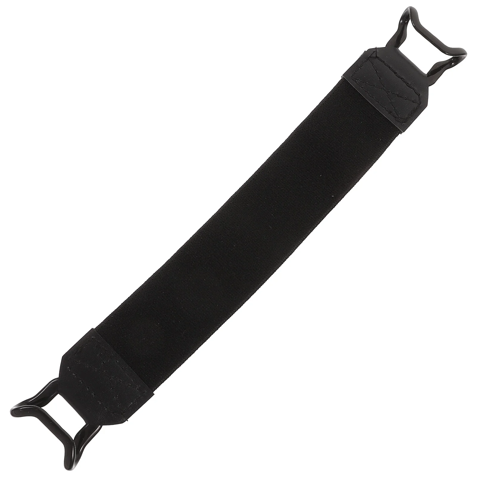 

Tablet Hand Holder Strap Anti-fall Back One-handed Operation (3*19cm Iron Buckle Black) Handle Phone Grip Travel