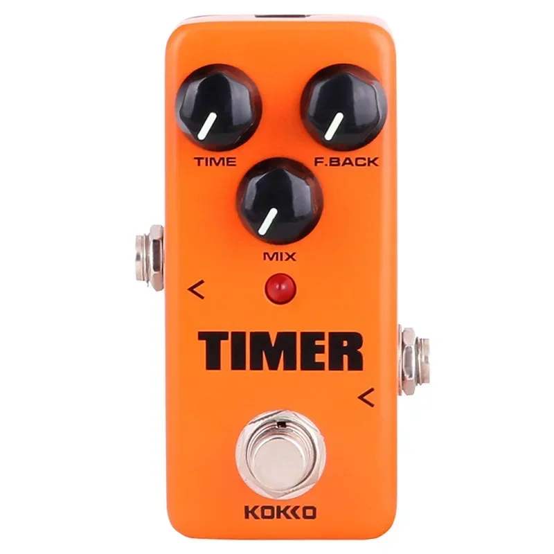 KOKKO Electric Guitar Effect Pedal FDD2 Timer Delay Effect Pedal True Bypass Mini Single Guitar Pedal Guitar Accessories & Parts