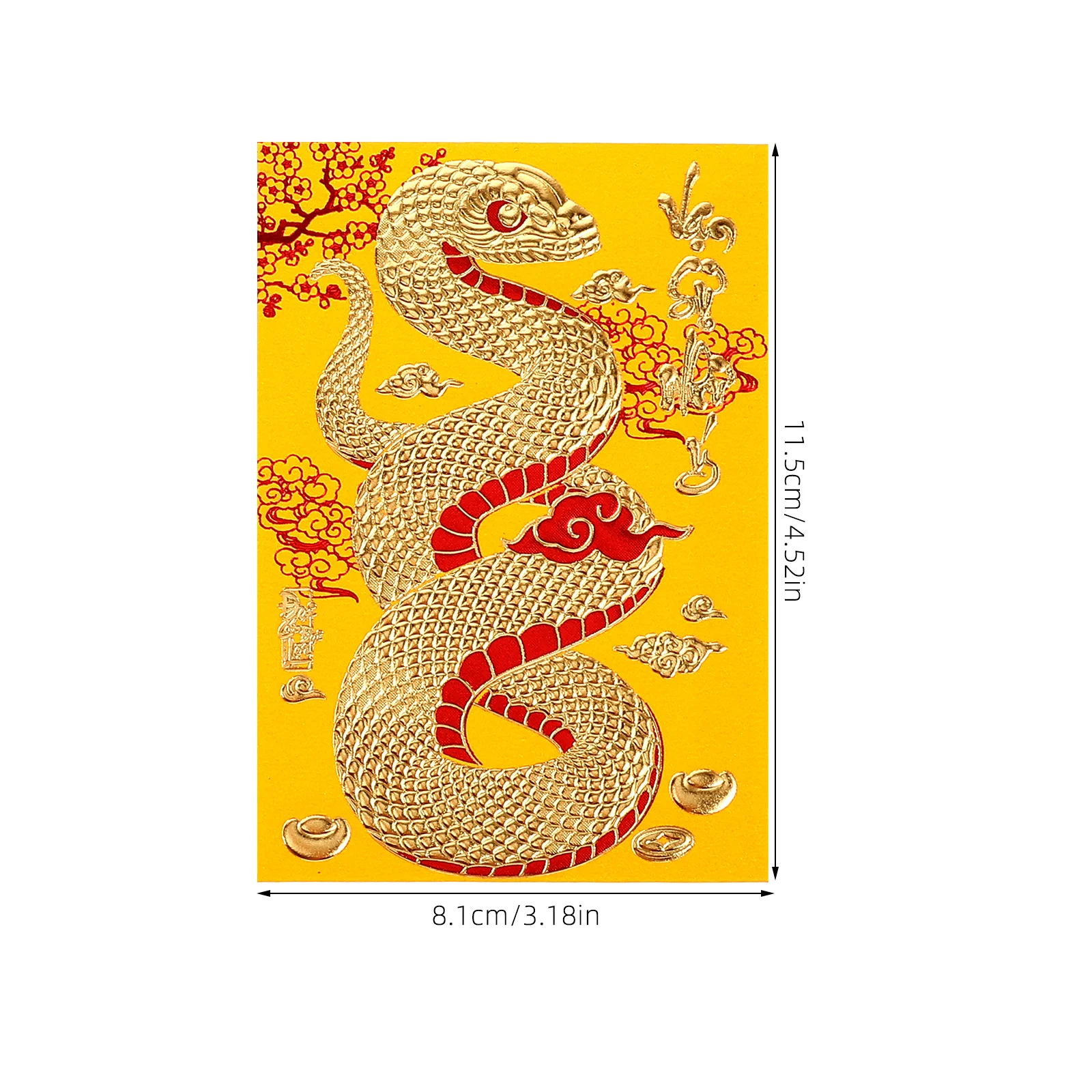 Year of The Snake Spring Festival Red Envelope Vietnamese New Pocket Pockets Envelopes Money Luck Bag