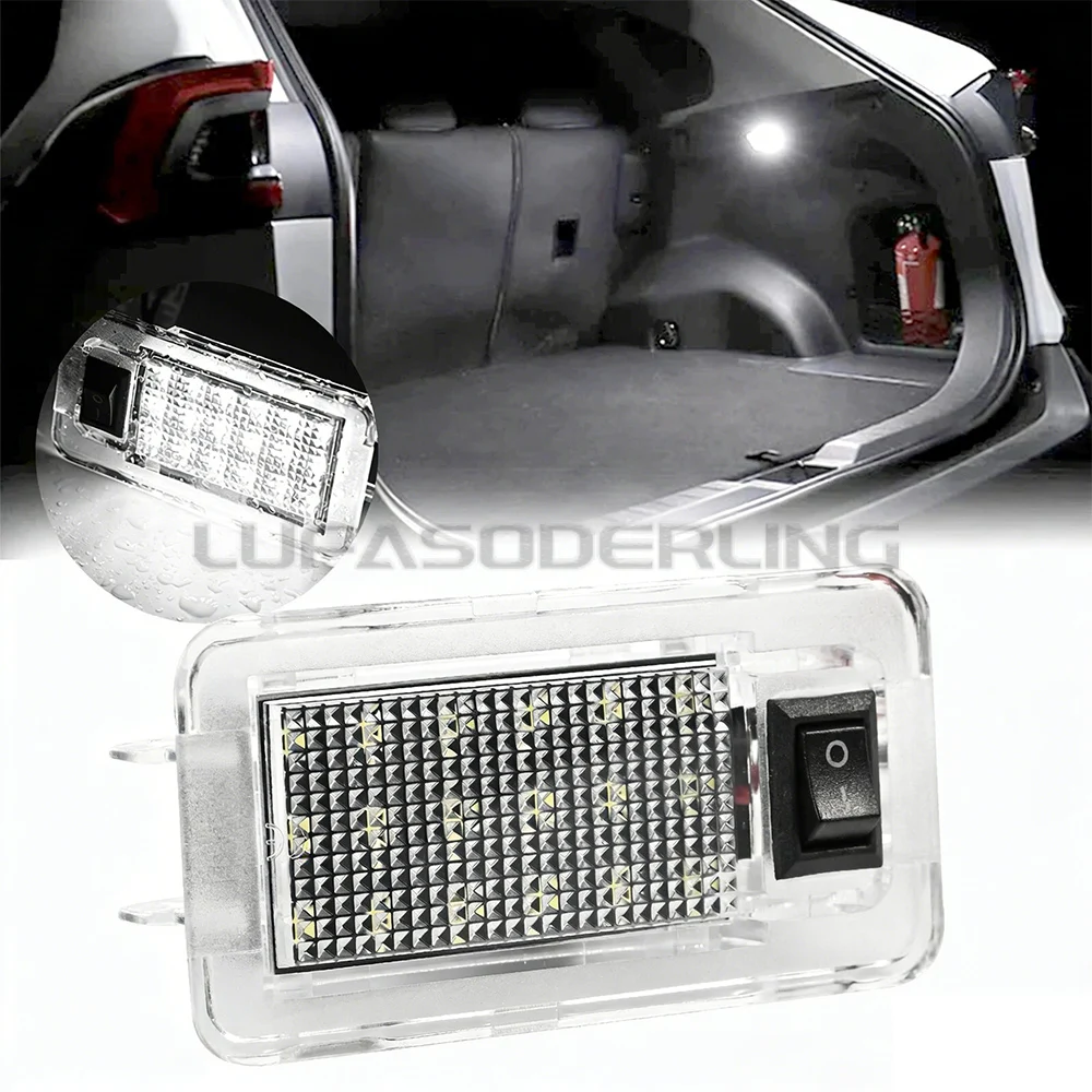 1x LED Luggage Compartment Boot Lights For 2022-2025 Toyota RAV4 MK5 XA50 Scion Highlander, 12V, White, Car Trunk