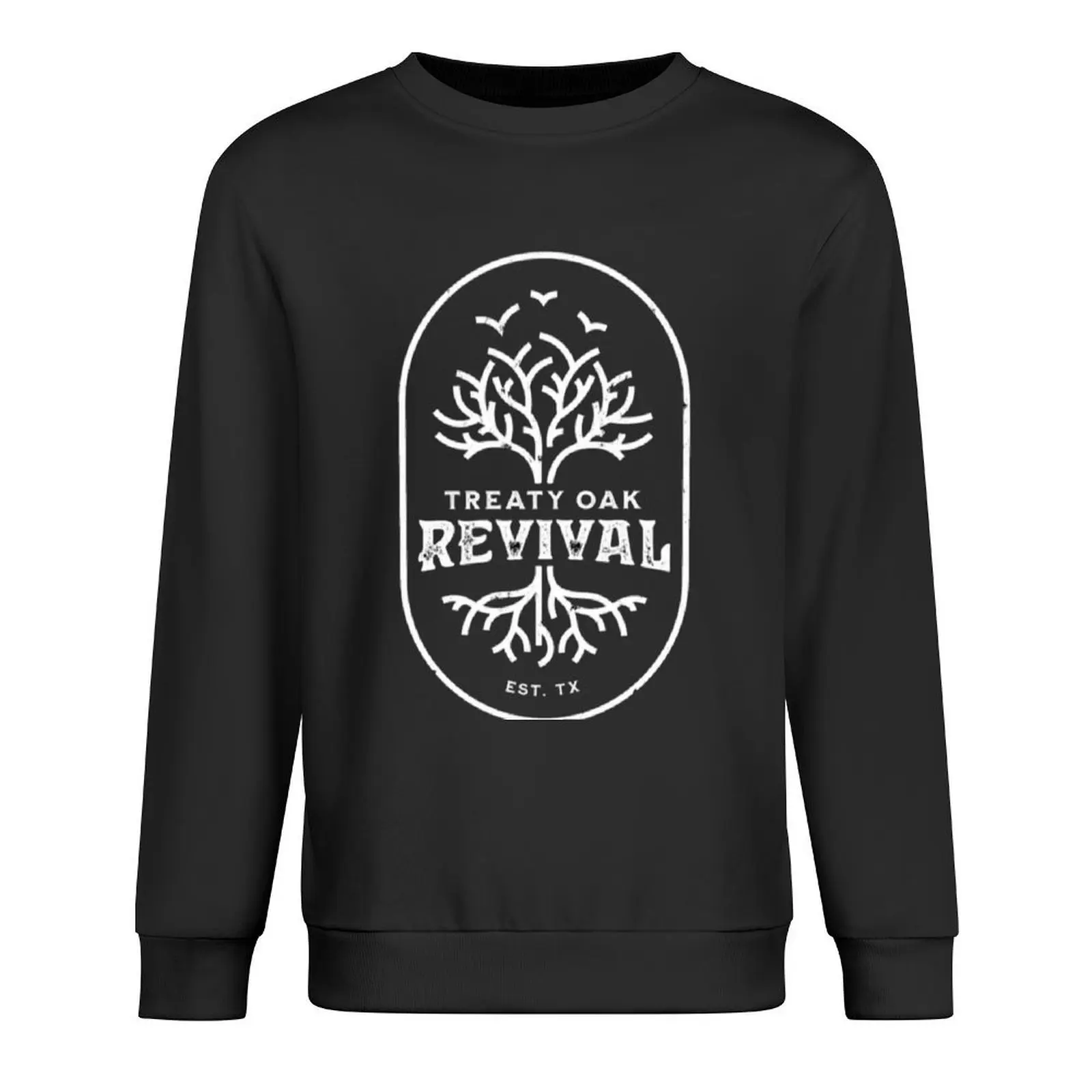 

Treaty Oak Revival Pullover blouse men's autumn clothes korean autumn clothes anime clothing graphic sweatshirts