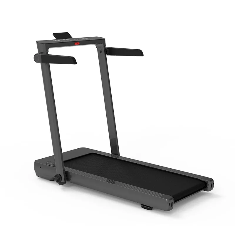 

Portable Mini Electric Foldable Treadmill ABS Home Walk Run Pad with LED Screen Max 120kg User Weight Under Desk Use