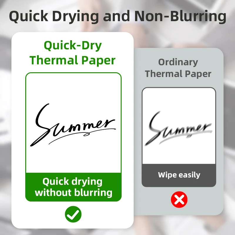 200 Sheets of A4 Thermal Paper for Work Contract Document Printing, Office, Homework, Study Test Paper Printing, Compatible with A4 Thermal Printer