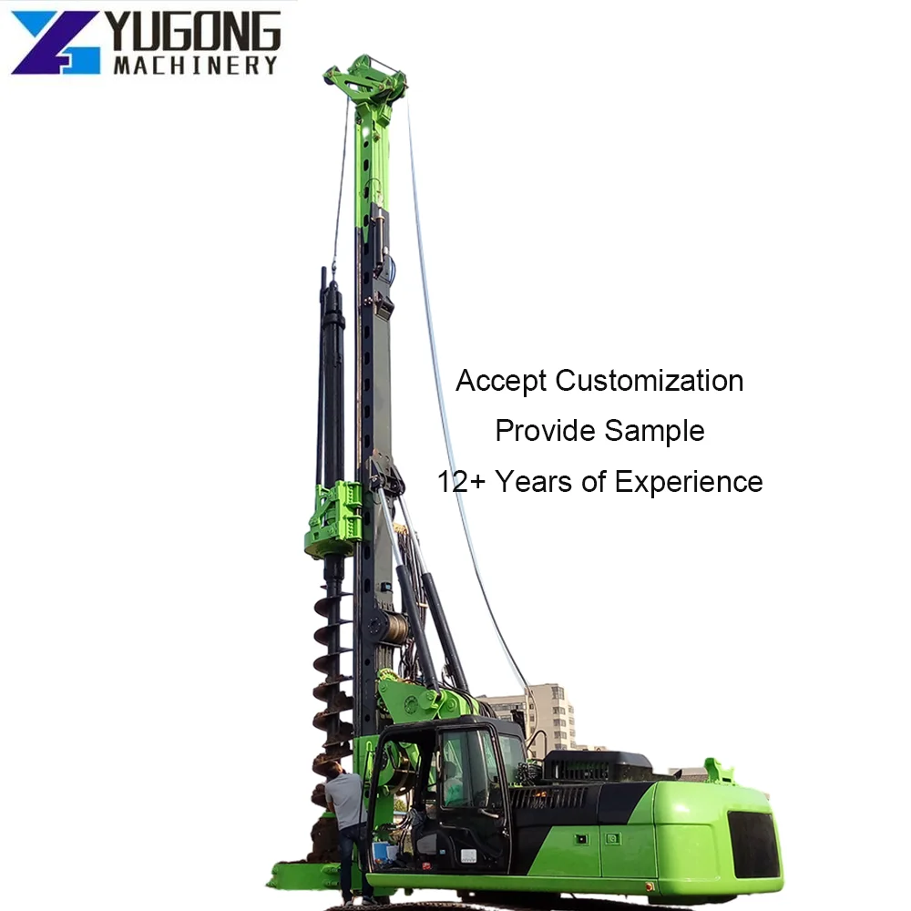 YG High Quality Customized 35mpa Max Pressure Excavator Hydraulic Rotary Drilling Rig Pile Driver