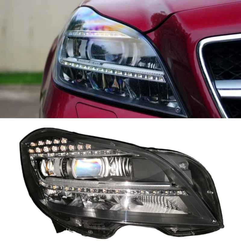 Fit For Mercedes-Benz CLS C218 Headlight 2010-2015 CLS300 CLS350 W218 Headlights Full LED Headlight Assembly 2 Module