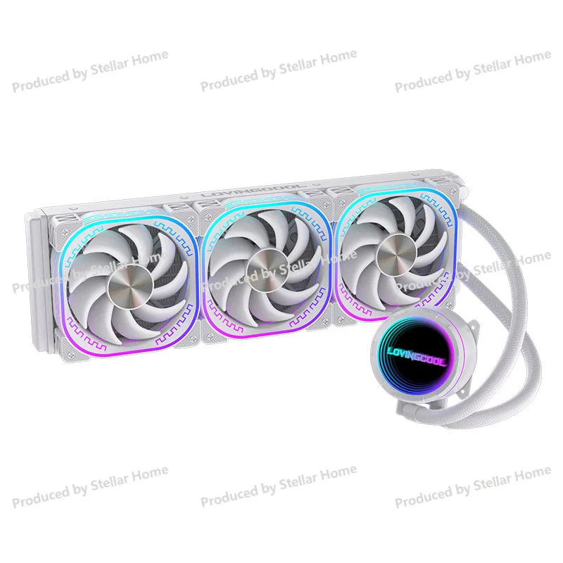 Integrated Water Cooling Radiator Abyss Mirror Pump Head ARGB Water Cooling Case Cooling PWM 240 Water