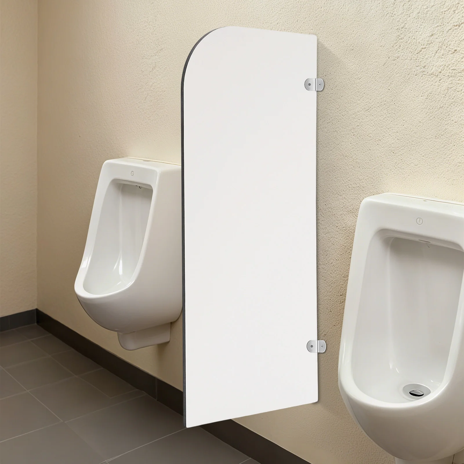 

Public Places Urinal Screen Toilet Partition 40*90cm Privacy Screen Wall Mounted for Commercial/Hotel/School Men's Restroom