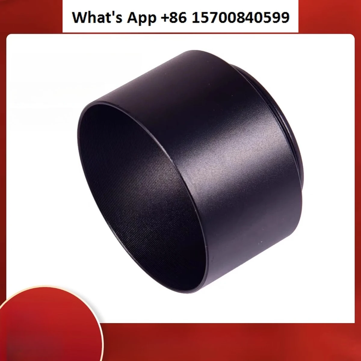 Telescope S50 Portable with Metal Lens Hood Dust Cover Level Adjustment for Clearer Observations
