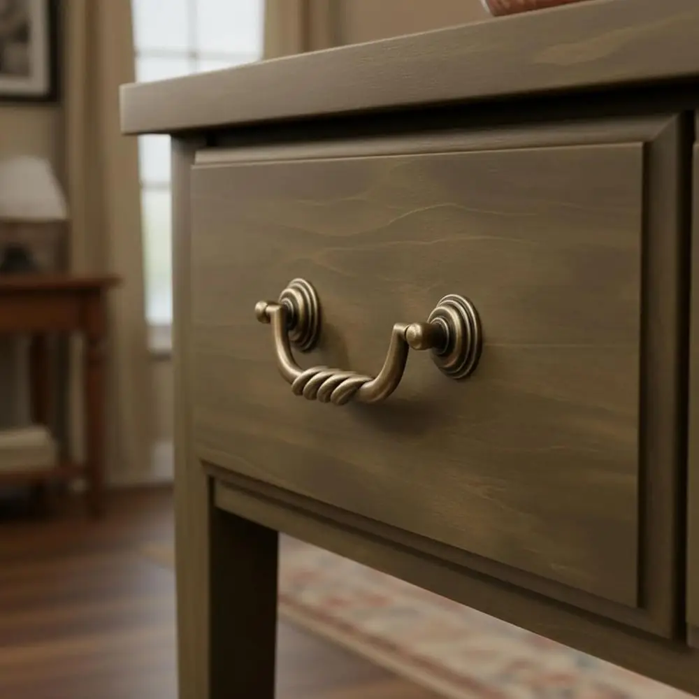 Vintage Style Rust Resistant Drawer Pulls Elegant Easy Install Cabinet Knobs Durable Bail Drop Swing Handles Dresser