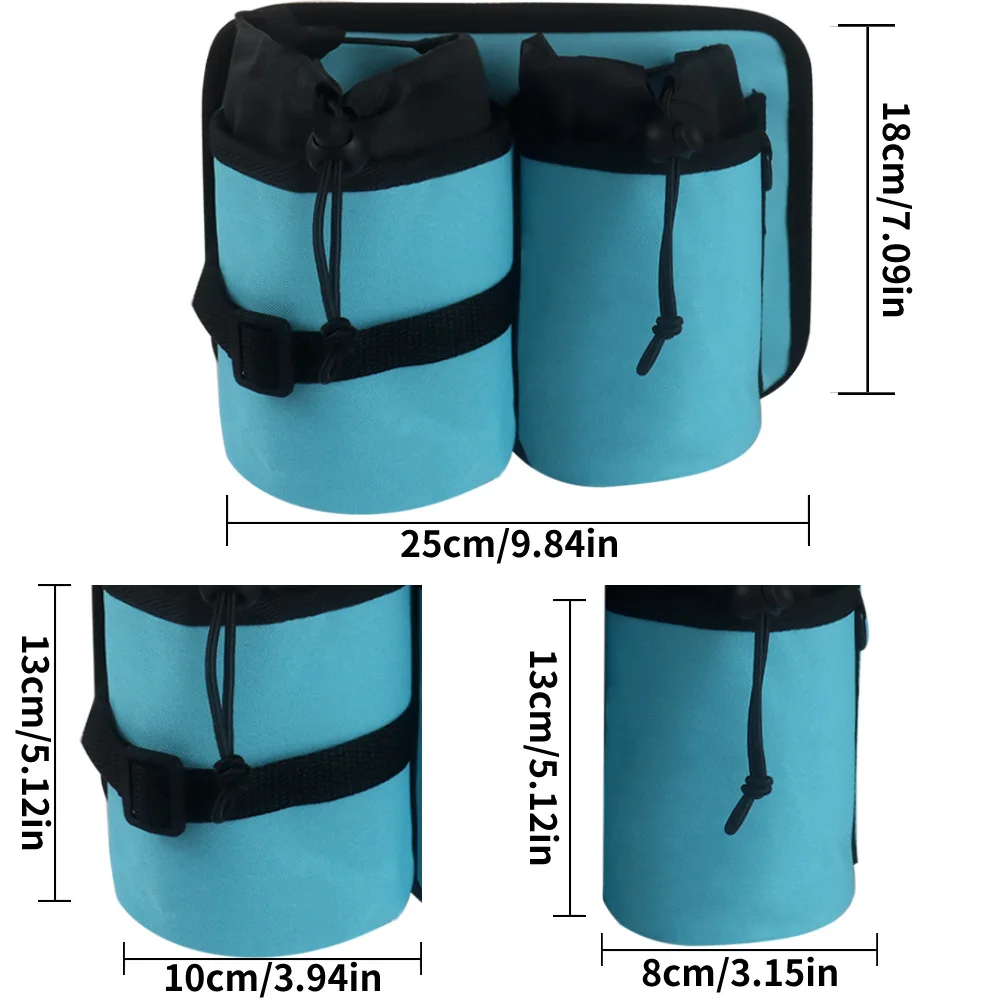 Luggage Cup Holder Luggage Drink Holder Portable Coffee Holder Travel Bag with Shoulder Strap Fits Suitcase Handle