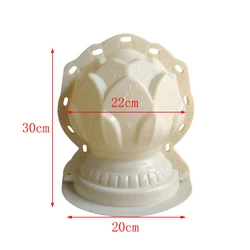Flowering Bulbs Cement Mold European Style Roman Architectural Decoration Animals For Garden House Concrete Molds Gardening