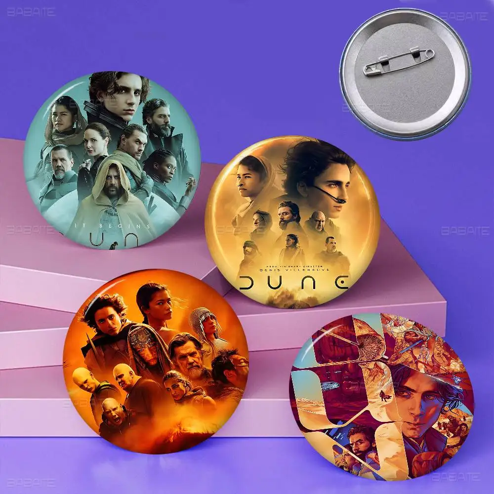 الكلاسيكية الخيال العلمي سلسلة D-Dune فيلم أنيمي زر دبوس بروش اليدوية للملابس الكرتون شارة ظهره الديكور والمجوهرات #3