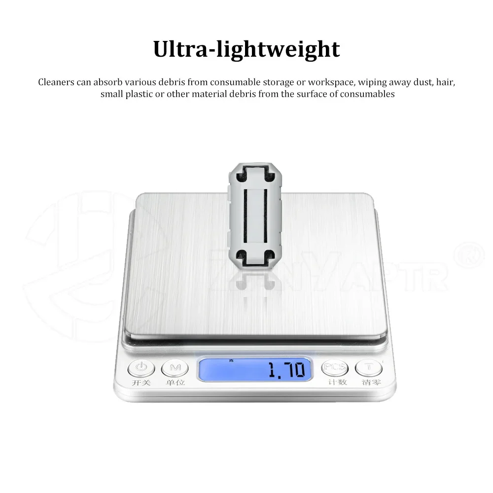 Filament Reiniger Filament Filter Staub Entfernung Flamme Schaum Sauber Blöcke 3d Drucker Zubehör für bambulab Creality a6 a8 cr-10