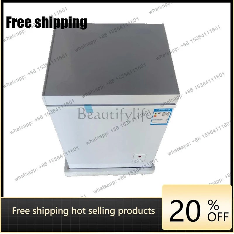 Zj. Household small frozen refrigerated fresh-keeping cabinet large capacity quick-frozen freezer