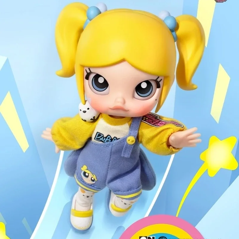 

New Genuine Kawaii Molly X Flying Little Cop Series Moving Doll Anime Figure Girl Cartoon Collectible Model Toy Birthday Gifts